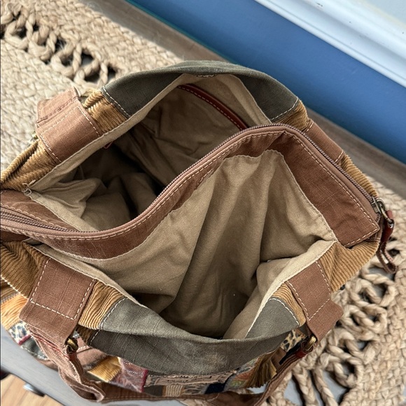 Fossil Multicolor Patchwork Shoulder Bag - Picture 7 of 7